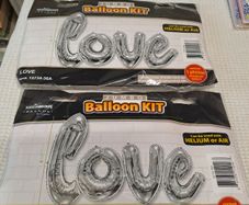 LOVE Foil Balloon Kit