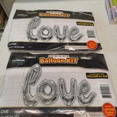 LOVE Foil Balloon Kit