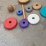 Hamleys wooden rainbow stacker Image 3