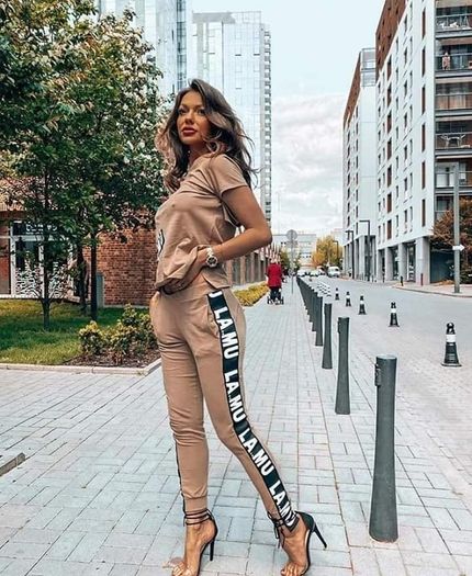 Trousers black,cream S/M/L/XL  High Quality Clothes from Hola Boutique