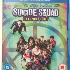 Suicide Squad: Extended Cut (DC) [2016] Will Smith & Margot Robbie [Blu-ray Movie]