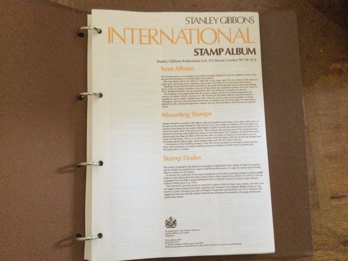 Stamp Albums X 10