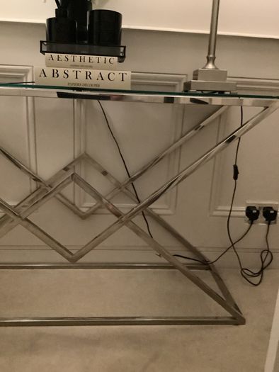 Chrome console table