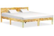 Bed Frame Solid Reclaimed Wood 160x200 cm