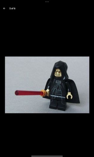 Lego EMPEROR PALPATINE Minifigure Lego Star Wars Lego Minifigure