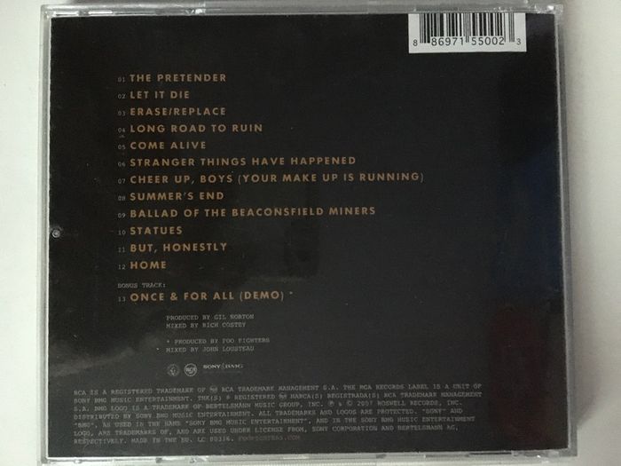 Foo Fighters [2007] Echoes, Silence, Patience & Grace (CD Album)