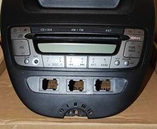 Peugeot 107/Citroen C1/Toyota Aygo car stereo