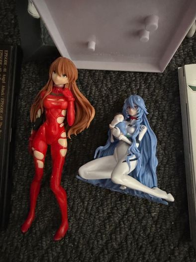 Neon Genesis Evangelion Figures and DVD