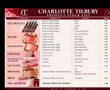 Charlotte Tilbury Products
