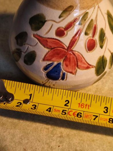 Rare find  Vintage 1990s Handmade Rob O Neill Bunratty Ireland Pottery Bud Vase