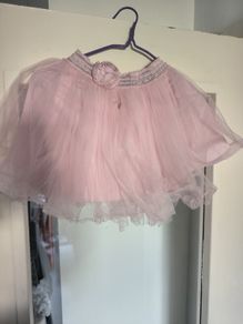 Girls Pink Tulle Tutu Skirt