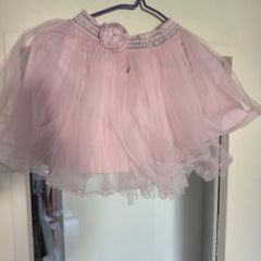 Girls Pink Tulle Tutu Skirt