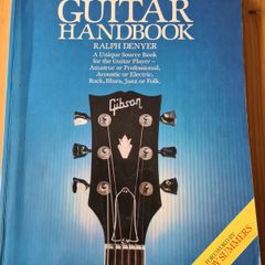 The Guitar Handbook By Ralph Drnyrr. Large Vole Book Of 251 Pages For Amature & Professional.