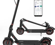 8.5 Inch Electric Scooter for Adults with LED Display with App Function, 30 Km Range and 120kg Load