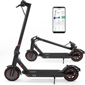 8.5 Inch Electric Scooter for Adults with LED Display with App Function, 30 Km Range and 120kg Load