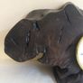 Large Bog Oak Clock Image 2