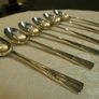 PRICE DROP Boxed Set of 6 Vintage Sterling Silver Teaspoons, Sheffield 1941, 71.7g Image 4