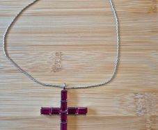 Newbridge silver crucifix pendant
