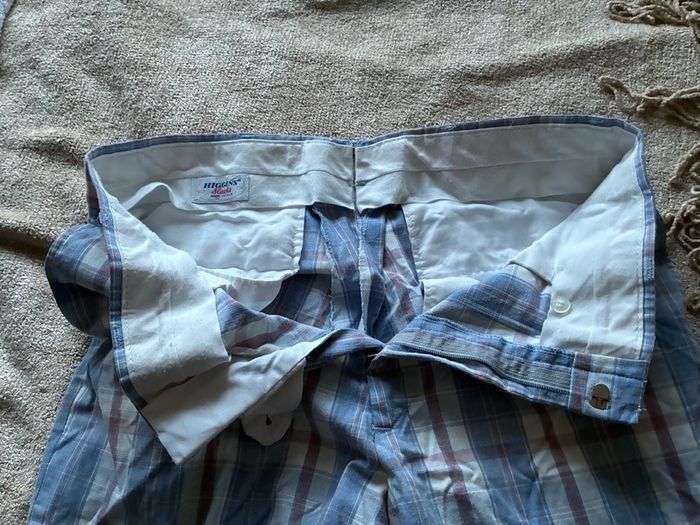Vintage 80s Higgins Plaid slacks - for fancy dress