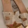 GIVANA bling sliders with perspex heel Sz 40 (Fit 6.5-7UK) Image 4