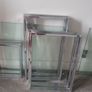 Coffee Table & Side Tables - Chrome & Glass Image 7
