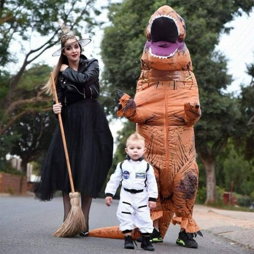 Inflatable Costume Trex Dinosaur Costumes Halloween Costume Fancy Dress for Adult (FREE EXPRESS SHIPPING)