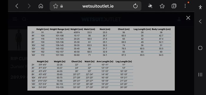 Rip curl  flash bomb wetsuit junior