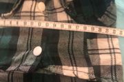 Green check dog shirt