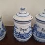 vintage spice pots Image 6