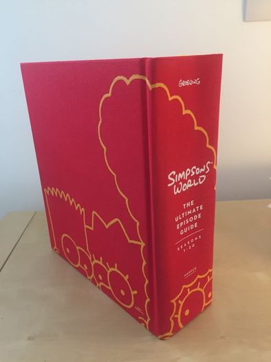 Matt Groening SIGNED Simpsons The Ultimate Episode Guide Seasons 1-20