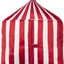 Circus cstripes VELOUR  tent pillow as new Image 2