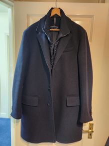 Tommy Hilfiger Coat Midnight Blue 701846 RPP 399 Eur