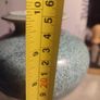 Louis Mulcahy Irish Pottery - Large Green Posy Jar Image 3