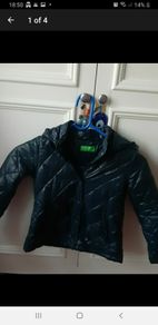 Girls jacket Benetton size 6 years navy