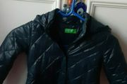 Girls jacket Benetton size 6 years navy