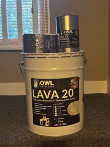 Owl Lava 20 Liquid Rubber Waterproofing mini Kit for 10sqm