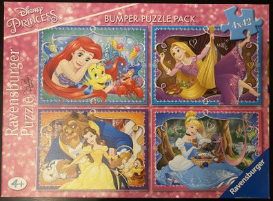 Disney Princess: 4 puzzles