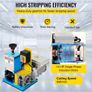 Electric Wire Stripping Machine Portable Powered 1/4HP Cable Stripper Tool 220v Image 5