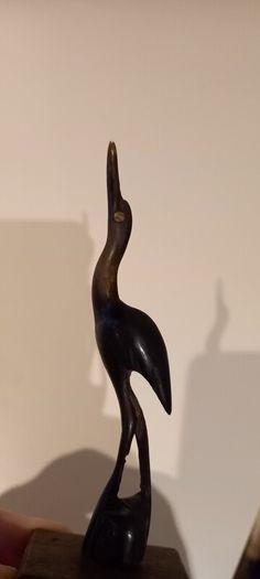 Minature Horn Crane /Heron /Stork Bird Set of 2