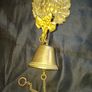 Beautiful Old Brass Wall Hanging Bell Ideal for Bar Pub Man cave Last Round bell, Postage Available Image 2