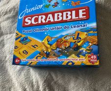 Junior Scrabble Irish language floor puzzle with games