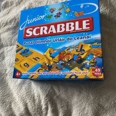 Junior Scrabble Irish language floor puzzle with games