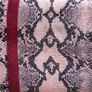 Animal Print Burgundy Scarf Image 2