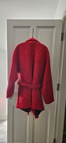 POCO by Pippa boucle wrap coat - L, NWOT
