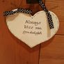 Black and white heart plaques Image 4