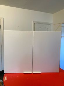 IKEA kitchen Veddinge wall cabinet