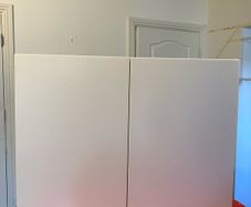 IKEA kitchen Veddinge wall cabinet