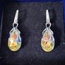silver earrings Image 2