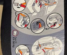 Carseat to suit 15kg to 35kg