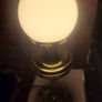 antique brass lamp Image 4